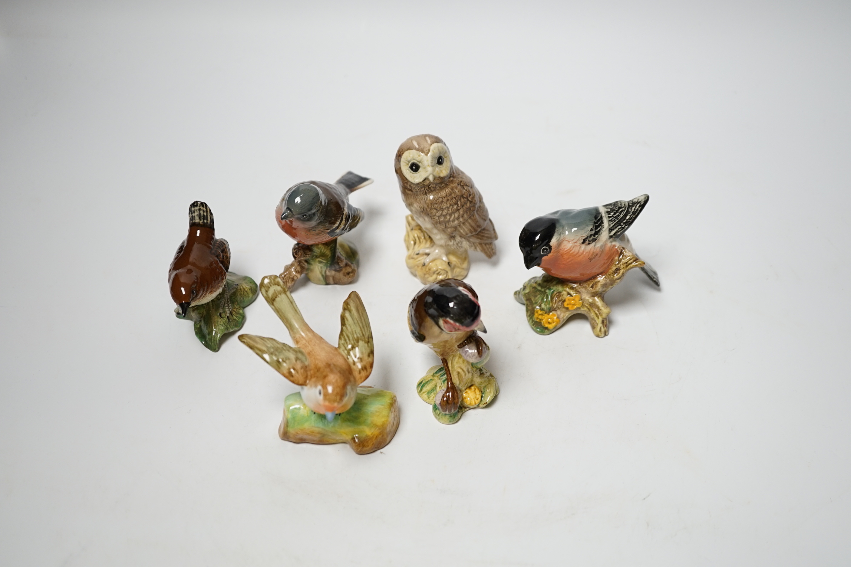 A quantity of Beswick and other bird models